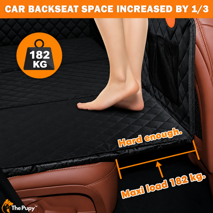 BingoPaw™ Hard Bottom Back Seat Cover & Extender for Dogs