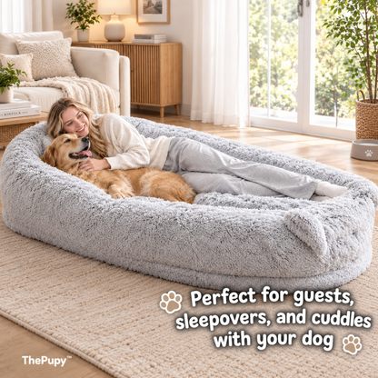 Cloud Human Size Dog Bed