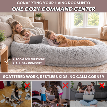 Cloud Human Size Dog Bed